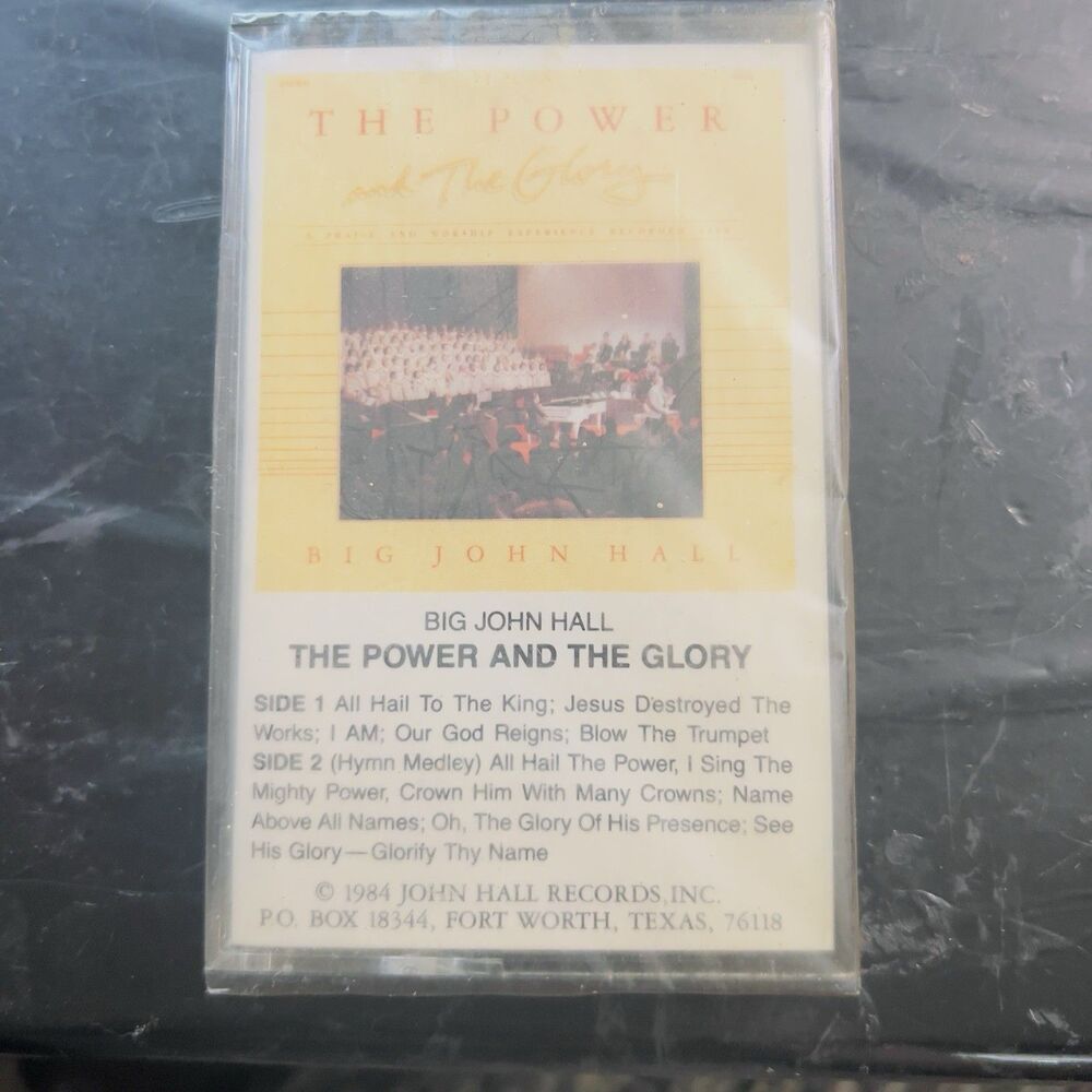 SEALED The Power and the Glory Big John Hall Cassette